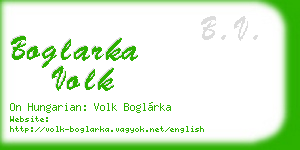 boglarka volk business card